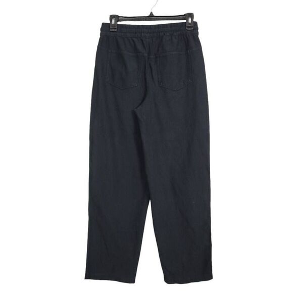 NWT Athleta Farallon Pant Sz XS Black Straight Cropped Casual Active 533741 - Picture 4 of 10